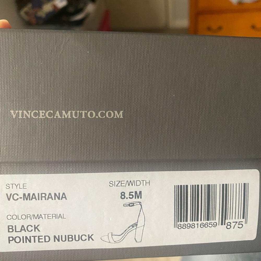 Brand new Vince Camuto black 8.5 heels
